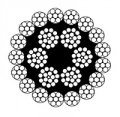 Oce�ov� lano HERKULES 6x17+17x7-FC, 221dr.